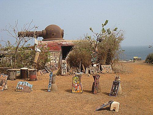 Objet d'art à Gorée