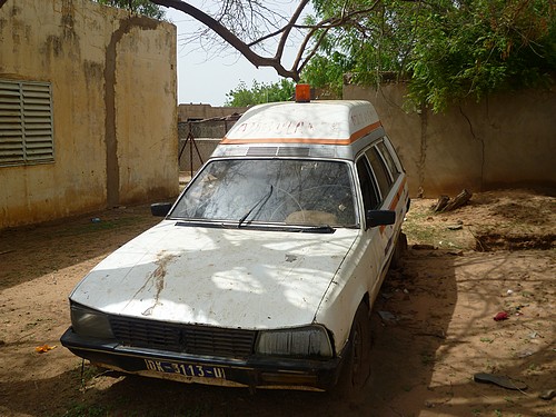 Ambulance en panne